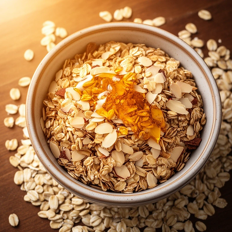 Granola in einer Schüssel